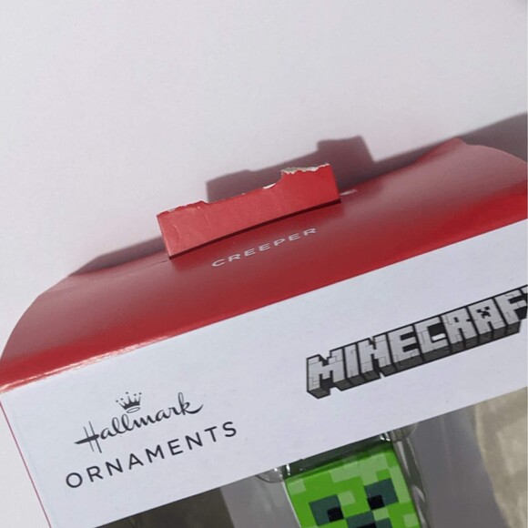 New Hallmark Minecraft Christmas Ornaments Axolotl Creeper Zombie 2022 Bundle - Picture 9 of 14